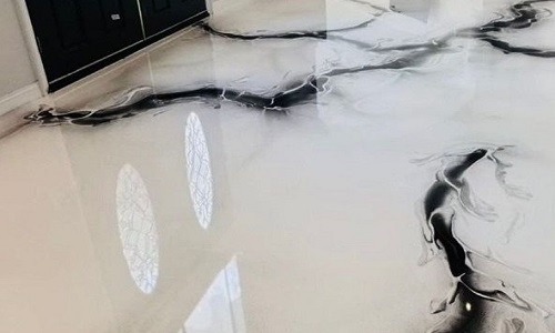 Пополнение галереи наливные полы